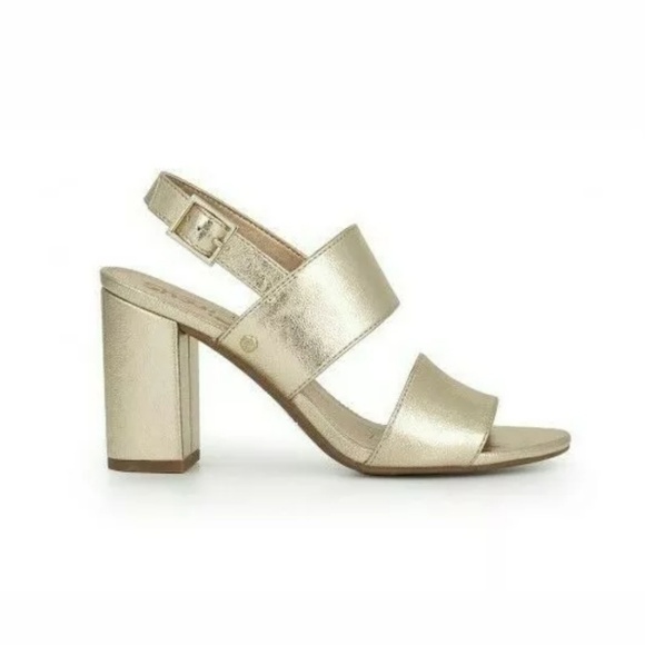 Timeless strappy silhouette block heel. SIZE 6M - Picture 5 of 6